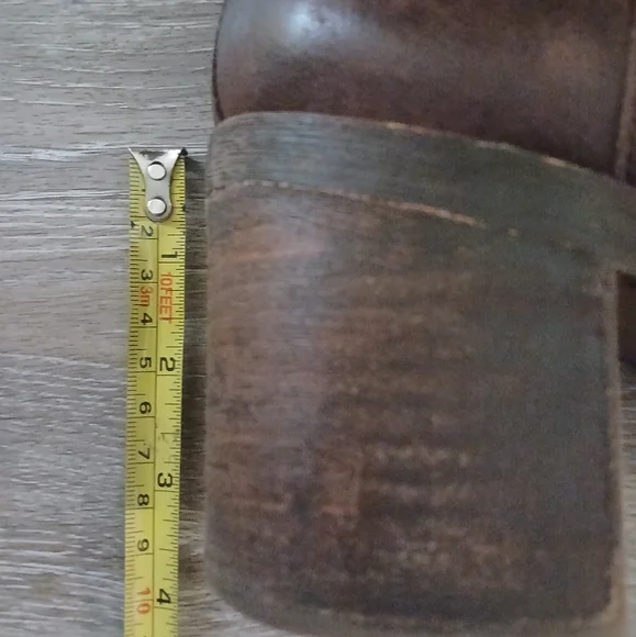 Women's crown vintage leather Ankle boots size 8.5 - Picture 7 of 7